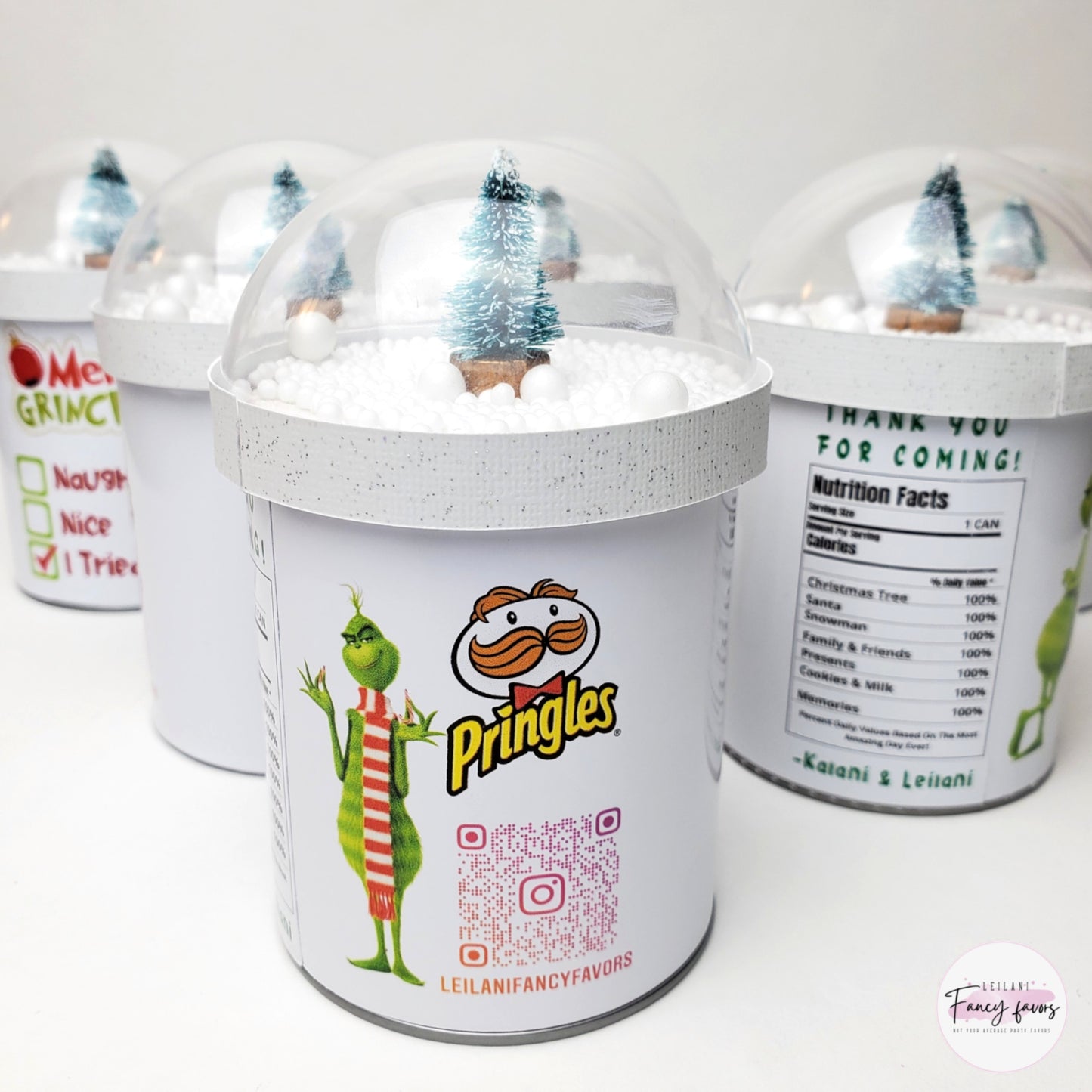 Grinchmas Christmas Pringles label Template, Pringles Customizable template, Personalized chip can Digital File